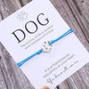 Paw Print Wish Bracelet — Dog Parent Gift
