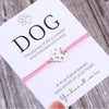 Paw Print Wish Bracelet — Dog Parent Gift