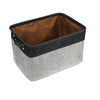 Linen Pet Toy Storage Basket