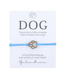 Paw Print Wish Bracelet — Dog Parent Gift