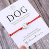 Paw Print Wish Bracelet — Dog Parent Gift