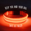 LED Rechargeable Dog Collar - Night Safety - View 3 | Pet Outdoor Singapore