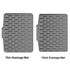 Silicone Drainage Mat for Kitchen Countertops