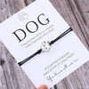 Paw Print Wish Bracelet — Dog Parent Gift