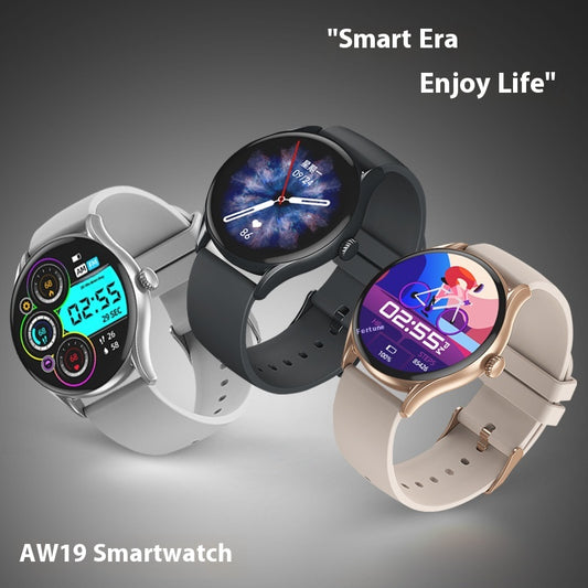 AW19 Smart Watch - Advanced Health Monitoring and Extended Battery Life