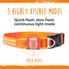 LED Rechargeable Dog Collar - Night Safety - View 4 | Pet Outdoor Singapore