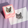 Custom Pet Portrait Stamp - Personalized
