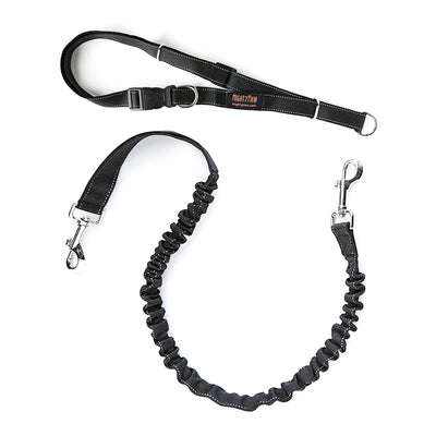 Hands-Free Dog Leash — Bungee Waist Belt