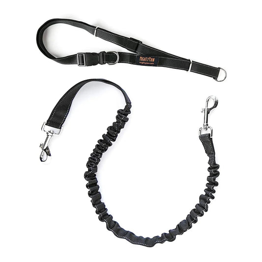 Hands-Free Dog Leash - Bungee Waist Belt - Main View | DivinEssentials Pet Store