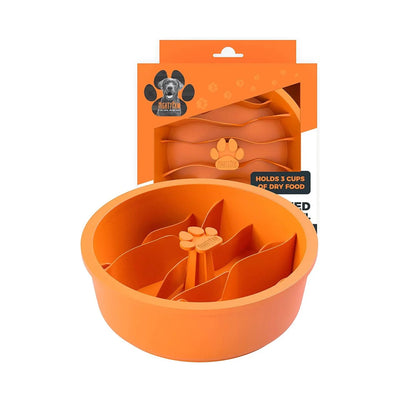 Slow Feeder Dog Bowl — Maze Design