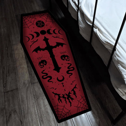 Dark Elegance Printed Area Rug