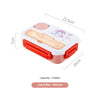 Microwave-Safe Bento Lunch Box — Leak-Proof Design