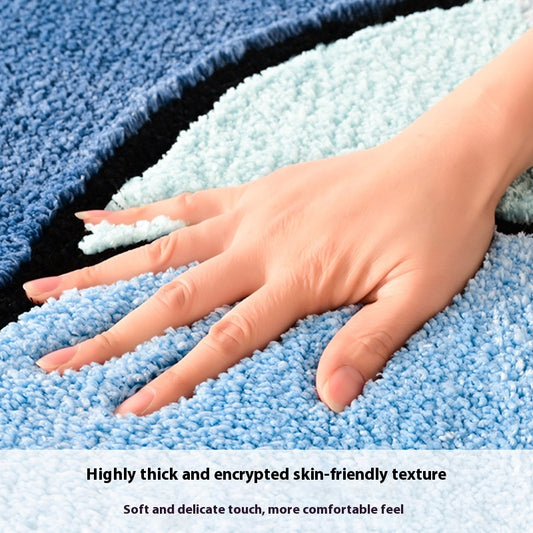Luxury Microfiber Non-Slip Bath Mat