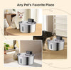 3.2L Stainless Steel Pet Water Fountain — Wireless